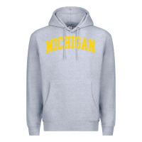 Heather Grey Michigan - Throwback Design - Classic , best gift, costume, halloween, Premium Hoodie - maiPhamDesign