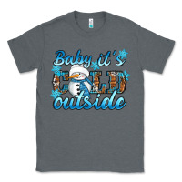 Charcoal Heather Baby it's cold outside Classic Tee - RanaPortraitStore