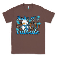 Chestnut Baby it's cold outside Classic Tee - RanaPortraitStore