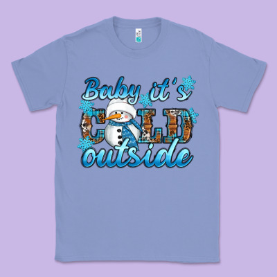Baby It's Cold Outside Classic Tee Designed By Ranaportraitstore