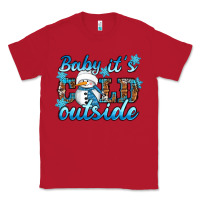 Red Baby it's cold outside Classic Tee - RanaPortraitStore