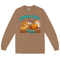 Pumpkin Spice Make Mama Nice Long Sleeve Tee | Teevron