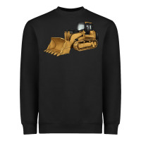 Black bulldozer Heavyweight Sweatshirt - Artiststas