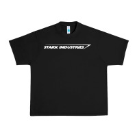 Black stark industries Urban Heavy Tee - maiPhamDesign