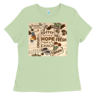 Coffee Is A Cup Of Hope Ladies Tee | Teevron