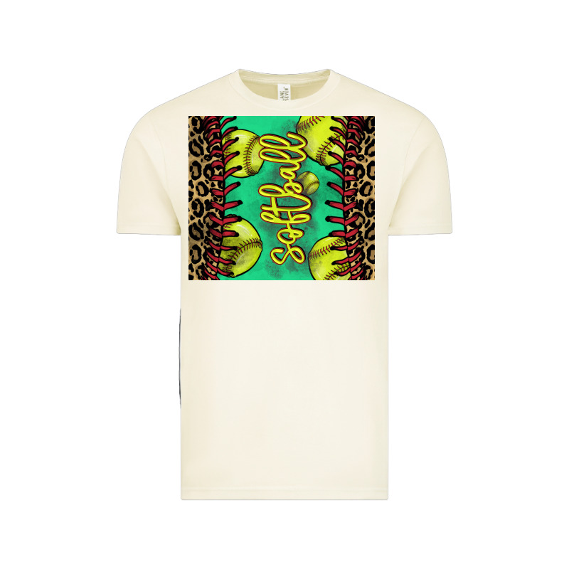 Softball Leopard Tumbler Vintage Tee by HowdyJamesFarm | Teevron