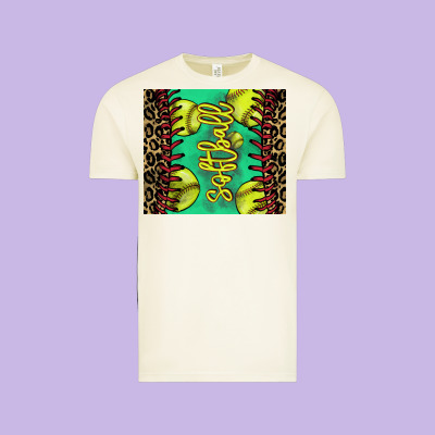 Softball Leopard Tumbler Vintage Tee Designed By Howdyjamesfarm