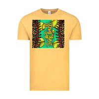 Vintage Mustard Softball leopard tumbler Vintage Tee - HowdyJamesFarm