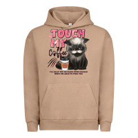 Pigment Burro touch my coffee and ill slap you so hard grumpy ca Urban Hoodie - JahusDesignShop