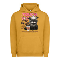 Pigment Peanut Butter touch my coffee and ill slap you so hard grumpy ca Urban Hoodie - JahusDesignShop