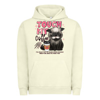Pigment Pistachio touch my coffee and ill slap you so hard grumpy ca Urban Hoodie - JahusDesignShop