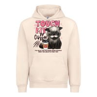 Sandshell touch my coffee and ill slap you so hard grumpy ca Urban Hoodie - JahusDesignShop
