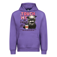 Tulip touch my coffee and ill slap you so hard grumpy ca Urban Hoodie - JahusDesignShop