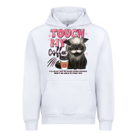 White touch my coffee and ill slap you so hard grumpy ca Urban Hoodie - JahusDesignShop