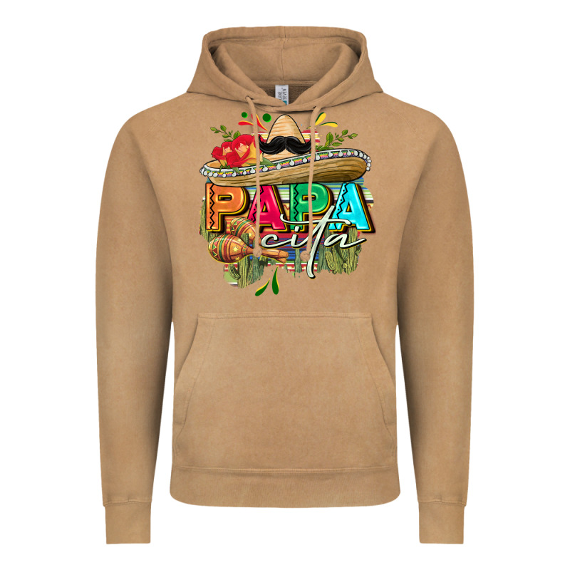 Papacita Vintage Hoodie by FaDigitalArtStudio | Teevron