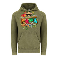Vintage Olive Papacita Vintage Hoodie - FaDigitalArtStudio