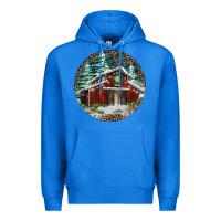 True Royal Barn Christmas Premium Hoodie - RanaPortraitStore