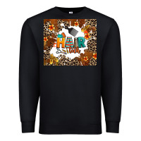 Black hair tech Premium Sweatshirt - AdoDesignShop