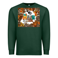 Sports Green hair tech Premium Sweatshirt - AdoDesignShop