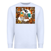 White hair tech Premium Sweatshirt - AdoDesignShop