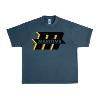 Midnight Navy massachusetts maritime academy Urban Heavy Tee - maiPhamDesign