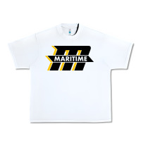 White massachusetts maritime academy Urban Heavy Tee - maiPhamDesign