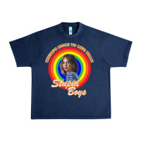 Navy Things There's Something Stranger Urban Heavy Tee - maiPhamDesign