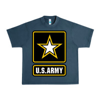 Midnight Navy Army strong Classic Urban Heavy Tee - maiPhamDesign