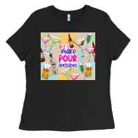 Let's Make Pour Decisions Ladies Tee | Teevron