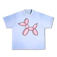 Grape Ice balloon dog pink Urban Heavy Tee - maiPhamDesign