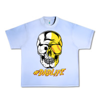 Grape Ice Dad life Sugar Skull for Soccer Softball Halloween Costume Urban Heavy Tee - maiPhamDesign