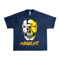 Navy Dad life Sugar Skull for Soccer Softball Halloween Costume Urban Heavy Tee - maiPhamDesign