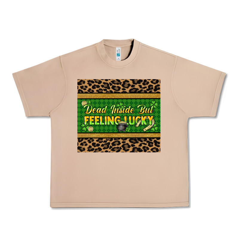 Dead Inside But Feeling Lucky 20oz Skinny Tumbler Urban Heavy Tee by HowdyJamesFarm | Teevron