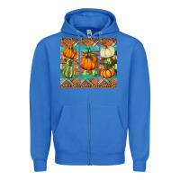 True Royal fall pumpkin Zipper Hoodie - BarkalooDesign