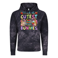 Cloud Black Easter Day I teach the cutest little bunnies Vintage Hoodie - OliviaCreatesArt