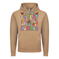 Vintage Coffee Easter Day I teach the cutest little bunnies Vintage Hoodie - OliviaCreatesArt