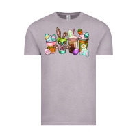 Easter Coffee Cups Easter Day Vintage Tee | Teevron