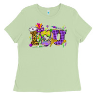 Matcha Mardi Gras ICU Nurse Ladies Tee - HowdyJamesFarm
