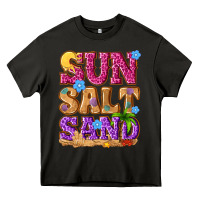 Asphalt sun salt sand summer Heavy Core Tee - NancyCooperArtShop