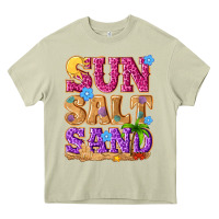 Mossy sun salt sand summer Heavy Core Tee - NancyCooperArtShop