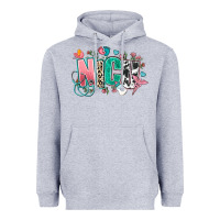 Heather Grey nicu Heavyweight Hoodie - AdoDesignShop