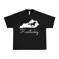 Black Kentucky Horse Map State , best gift, costume, halloween, xmas, christ Urban Heavy Tee - maiPhamDesign