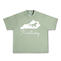 Oil Green Kentucky Horse Map State , best gift, costume, halloween, xmas, christ Urban Heavy Tee - maiPhamDesign