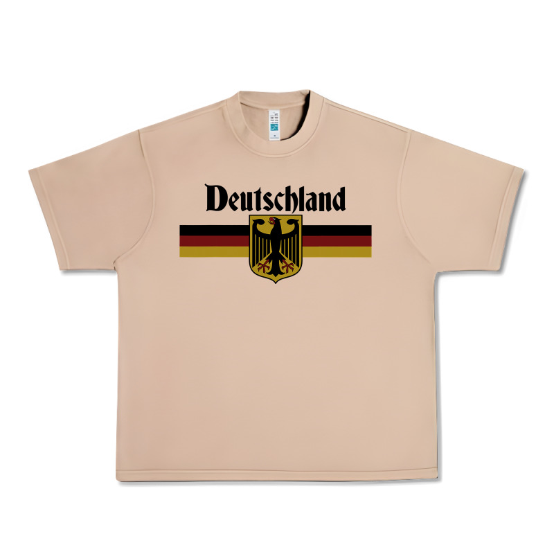 Deutschland Germany Flag Coat Of Arms Eagle Banner Vintage , Best Gift Urban Heavy Tee by maiPhamDesign | Teevron