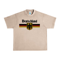 French Oak DEUTSCHLAND Germany Flag Coat of Arms Eagle Banner Vintage , best gift Urban Heavy Tee - maiPhamDesign