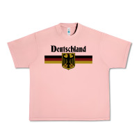 Salmon DEUTSCHLAND Germany Flag Coat of Arms Eagle Banner Vintage , best gift Urban Heavy Tee - maiPhamDesign