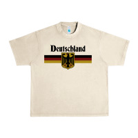 Sandshell DEUTSCHLAND Germany Flag Coat of Arms Eagle Banner Vintage , best gift Urban Heavy Tee - maiPhamDesign