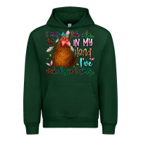 Forest Green i may look calm but in my head ive pecked you 3 ti Urban Hoodie - JahusDesignShop