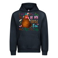 Navy i may look calm but in my head ive pecked you 3 ti Urban Hoodie - JahusDesignShop