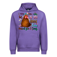 Tulip i may look calm but in my head ive pecked you 3 ti Urban Hoodie - JahusDesignShop